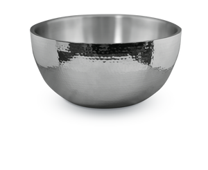 6qt Hammered Double-Wall Bowl - JimJohnson