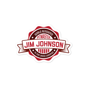Jim Johnson Pitmaster Stickers - JimJohnson